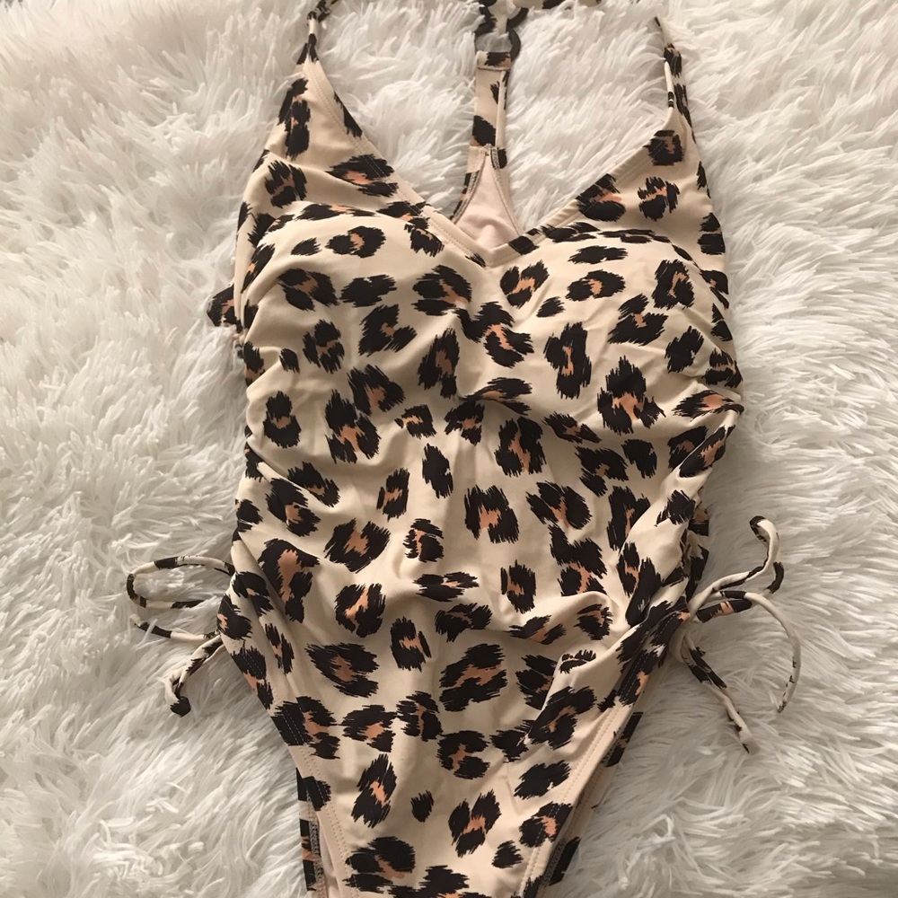 Tortoise Ring Kona Sol Animal Print Swimsuit